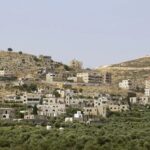 (FILE) One of the Israeli settlements, considered illegal under international law, in the West Bank. Photo: EFE