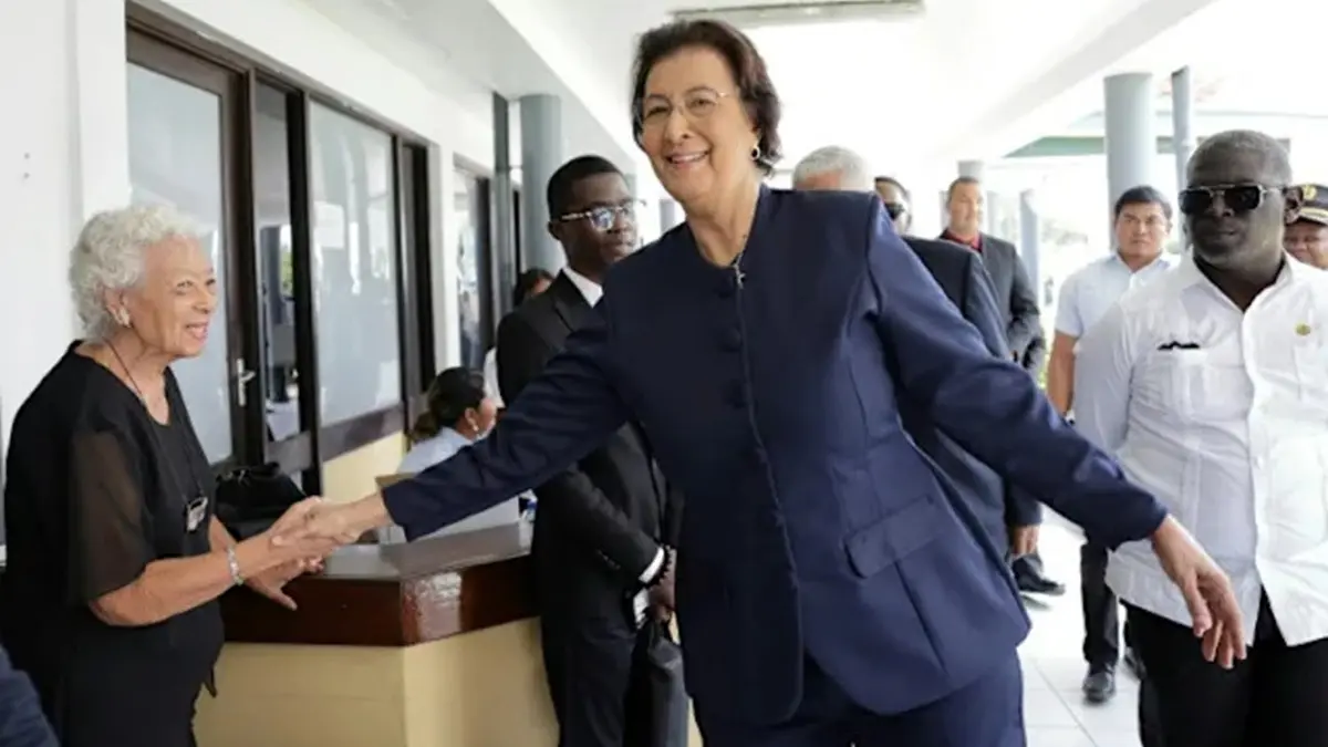 Jennifer Geerlings-Simons Sworn In as Suriname’s First Female President