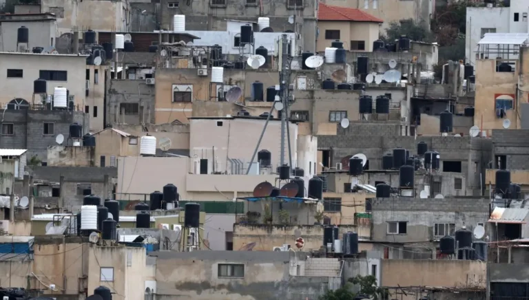 The Al Faraa refugee camp during an ongoing Israeli military operation near the West Bank city of Tubas, 07 February 2025. Photo: EFE