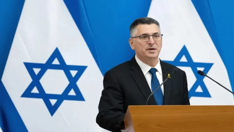(FILE). Israeli Foreign Minister Gideon Saar. Photo: EFE.