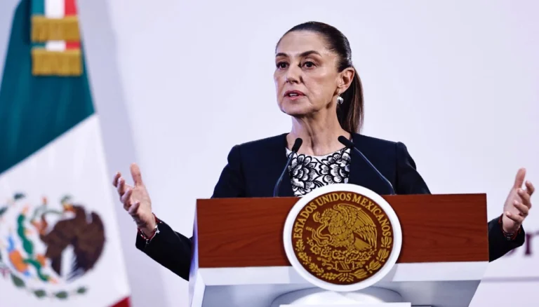 (FILE). Mexican President Claudia Sheinbaum. Photo: EFE.