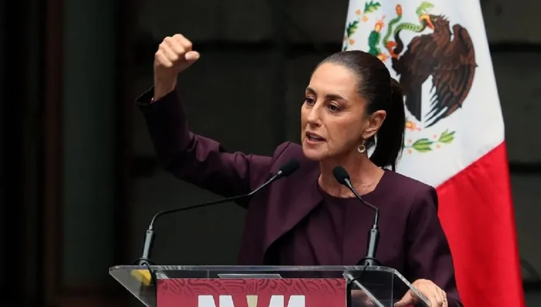 Mexican President Claudia Sheinbaum. (Archive). Photo: EFE.