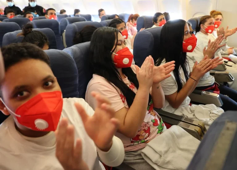 186 Venezuelan Nationals Repatriated Through Plan Vuelta a la Patria, Land in Maiquetía.Photo: mijpvzla/Instagram.