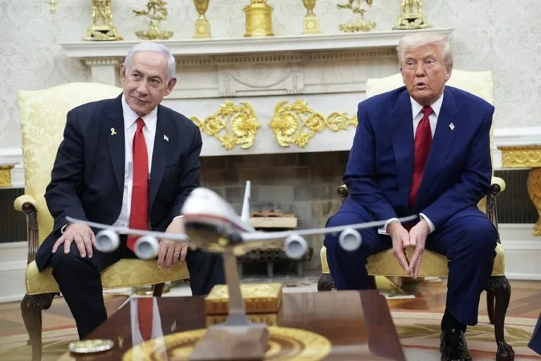 Trump and Netanyahu meet as U.S. approves $510 million arms sale to Israel.Photo:EFE.