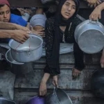 Gaza humanitarian crisis 2025 intensifies as famine and violence claim hundreds of lives.