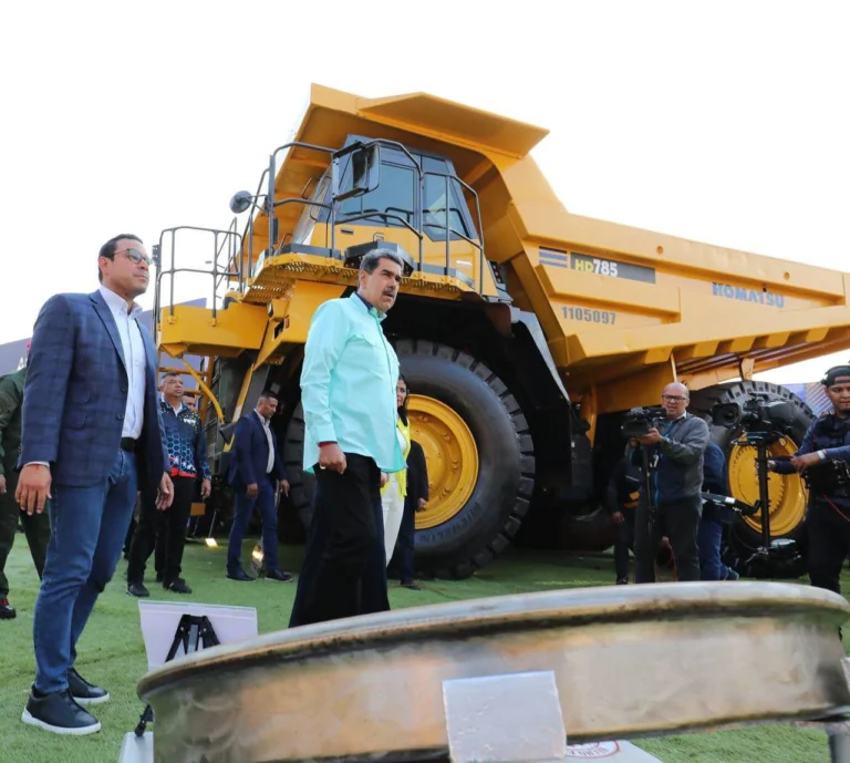 In March of this year, President Maduro closed the Expo Metal 2025 and also launched the Mining and Basic Industries Motor (Photo: CVG Ferrominera Orinoco).