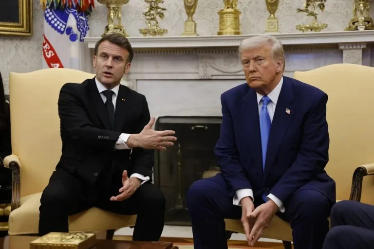 Trump brushes off Macron’s call to recognize Palestine ahead of UN Assembly.Photo:EFE.