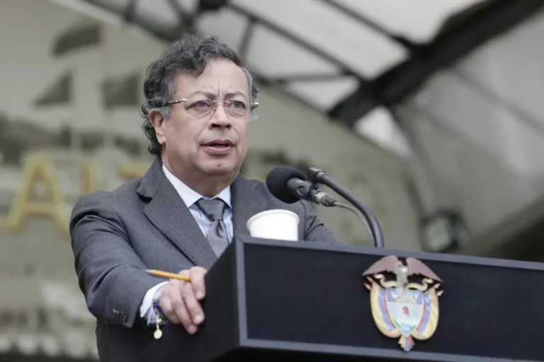 President Petro declares Colombia under attack by transnational crime networks.Photo:EFE.