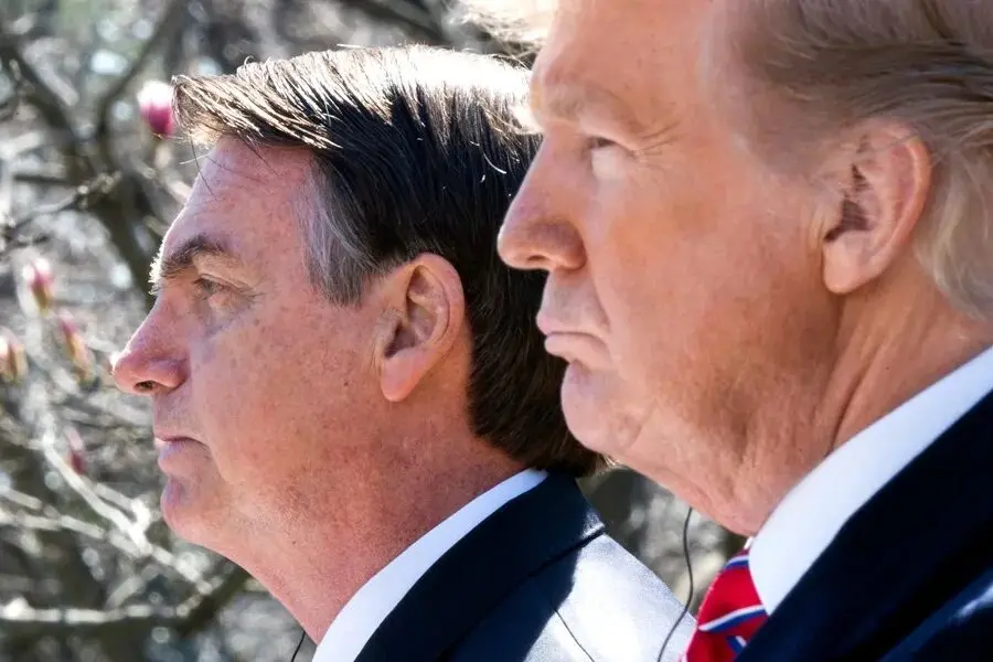 Donald Trump supports Bolsonaro, denounces Lula’s judicial actions in public letter.Photo:EFE.