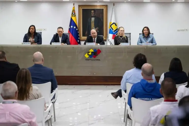 CNE unveils Electoral Offer Disclosure System to boost transparency in Venezuela’s upcoming local elections.Photo:EFE.