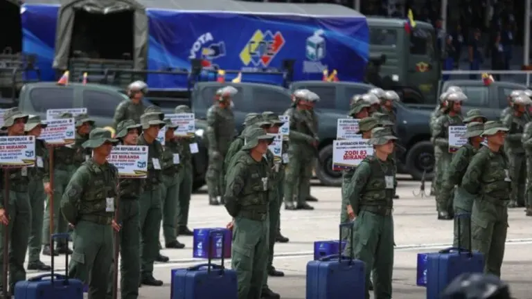 Plan República mobilizes Bolivarian armed forces to protect Venezuela’s voting process.Photo: Venezuela News/Archive.