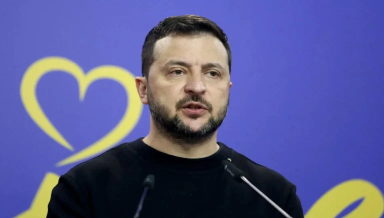 (FILE) Ukrainian President Volodimir Zelensky. Photo: EFE.