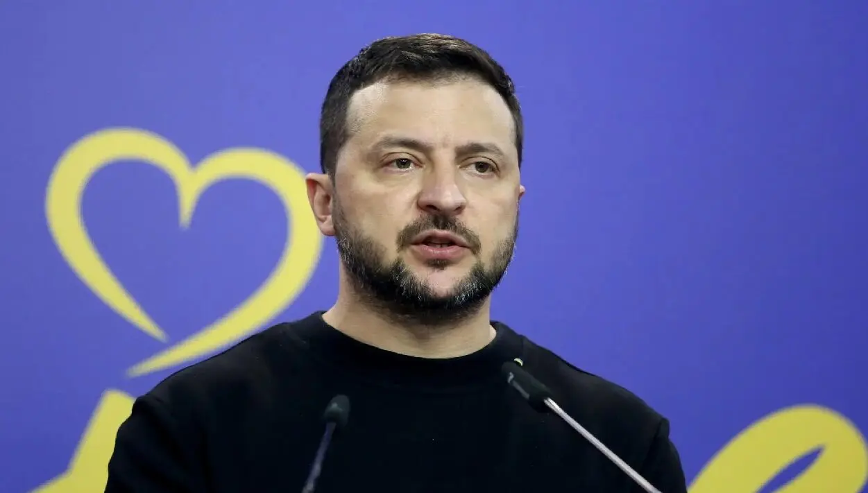 (FILE) Ukrainian President Volodimir Zelensky. Photo: EFE.