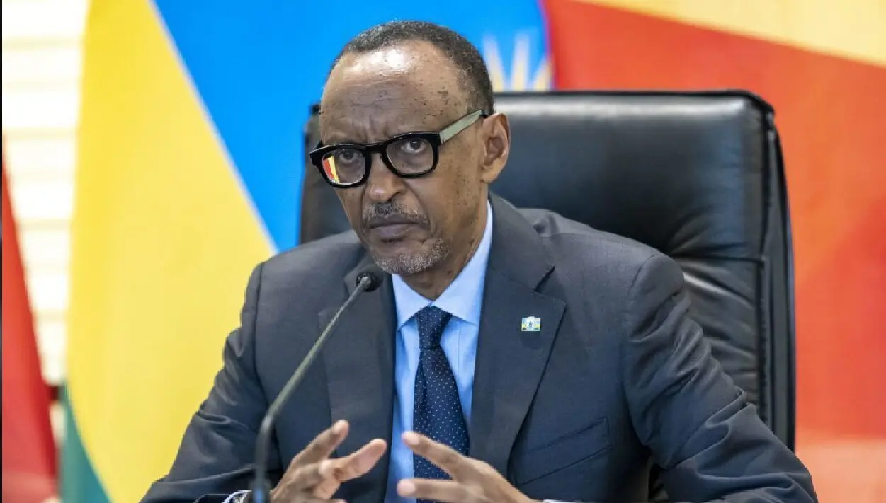 (FILE) Rwanda’s President Paul Kagame. Photo: X/ @BusInsiderSSA