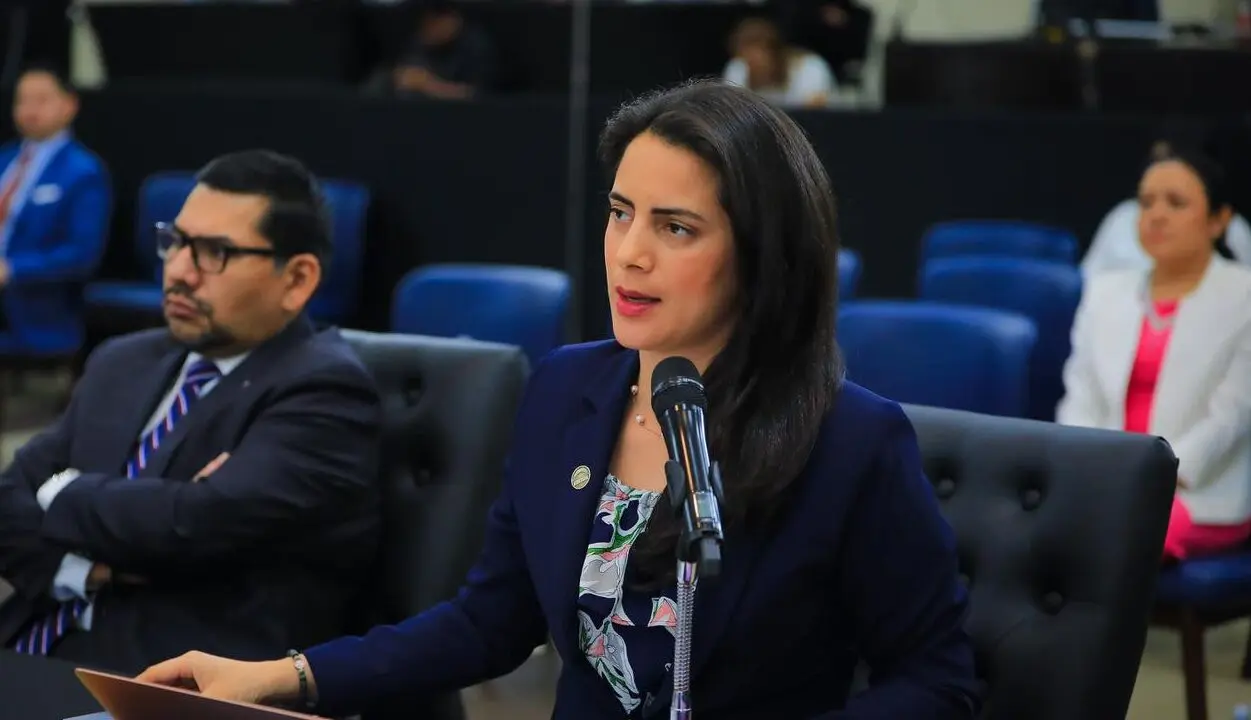 (FILE) Salvadoran deputy Claudia Ortiz. Photo: Prensa Latina.