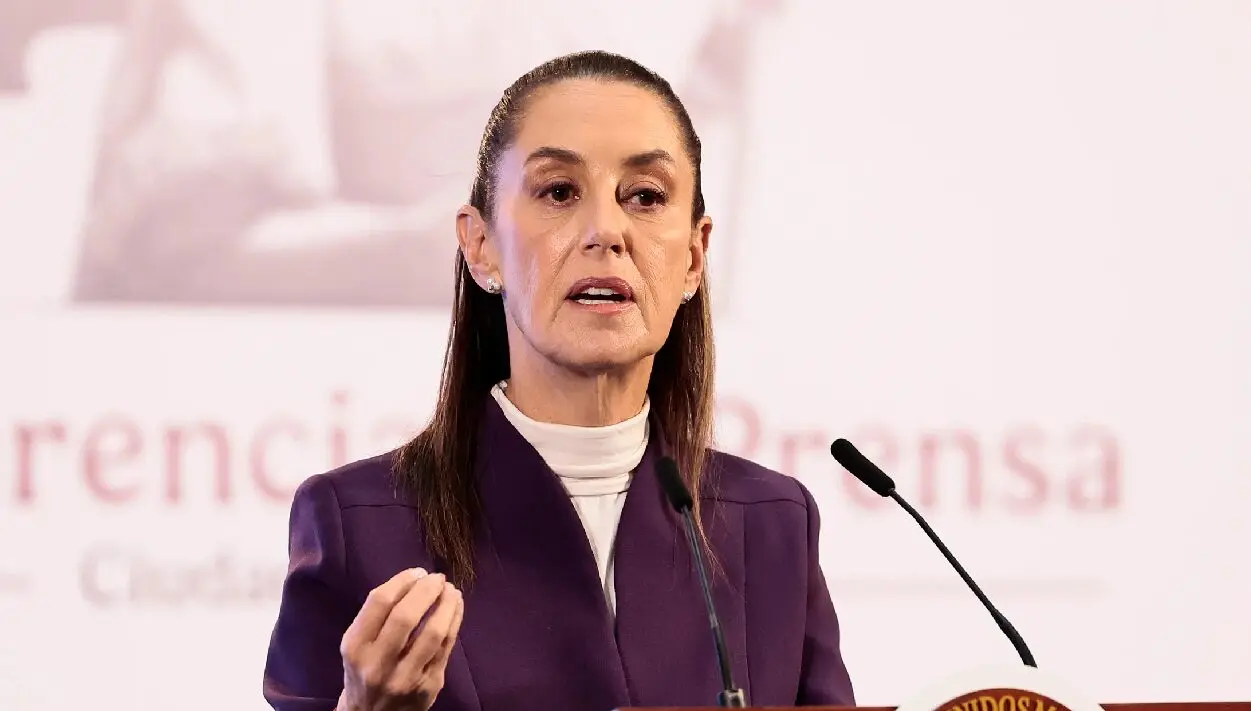 (FILE) Mexican President Claudia Sheinbaum. Photo: EFE.