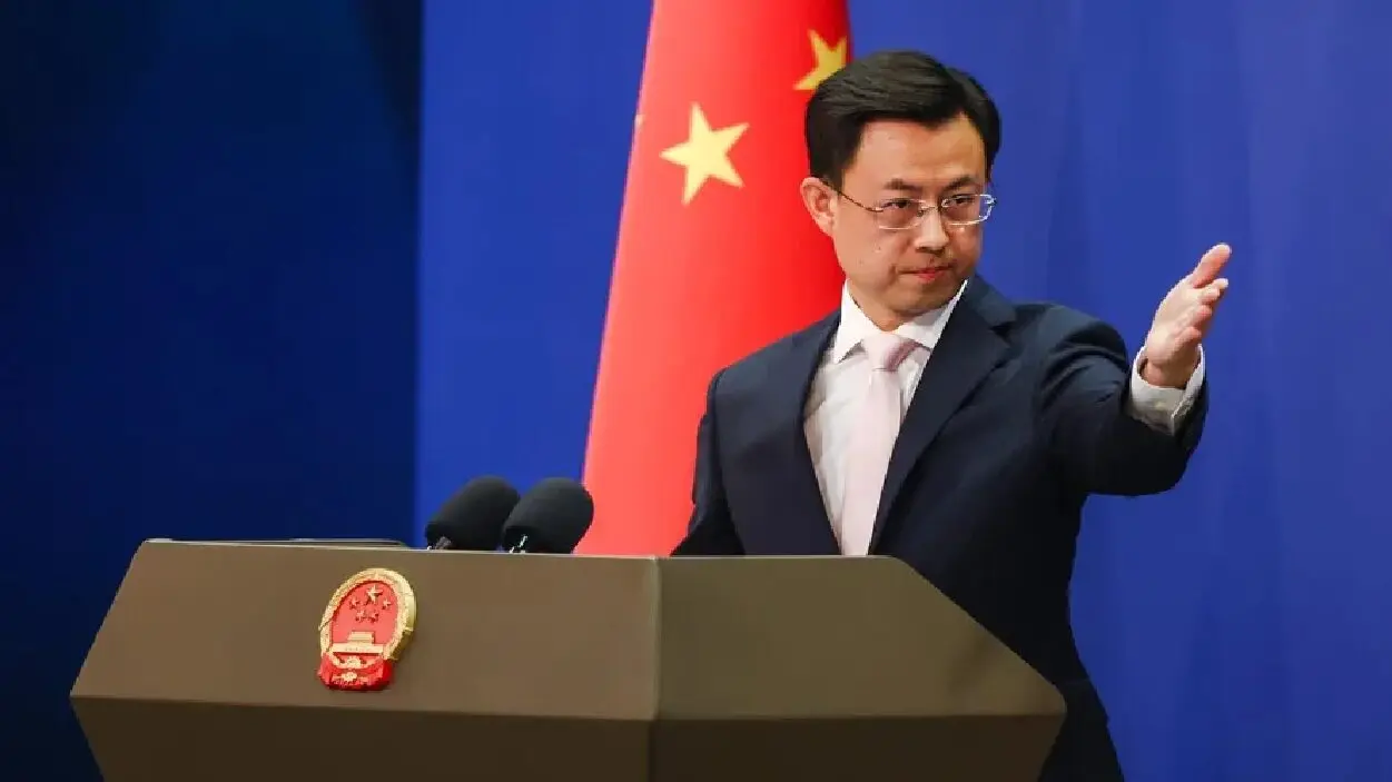 (FILE) Foreign Ministry spokesperson Guo Jiakun. Photo: EFE.