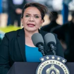 (FILE) President of Honduras Xiomara Castro. Photo: EFE.