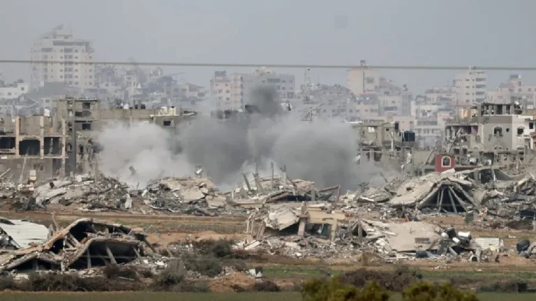 (FILE) Gaza in ruins. Photo: EFE.