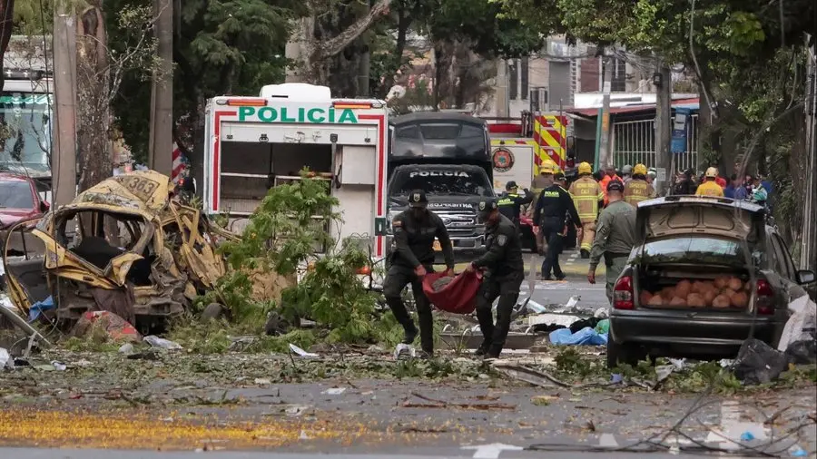Drone and Car Bomb Attacks Kill at Least 18 in Colombia