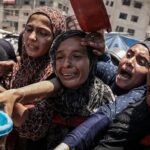 Gaza humanitarian crisis: malnourished families in overwhelmed hospital amid collapsed infrastructure