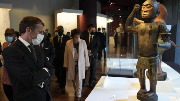 France African cultural restitution: France moves to return looted African artifacts through new legislation.