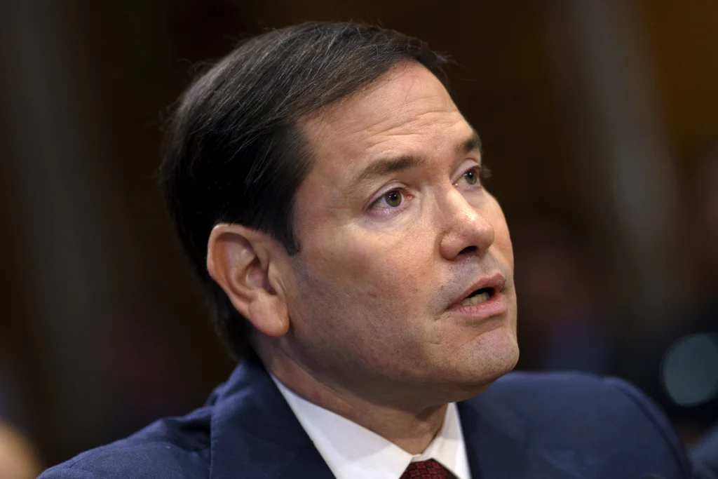 The United States Secretary of State, Marco Rubio, one of the main figures behind the current hostile policy against Venezuela. Photo: Will Oliver/EFE/EPA.