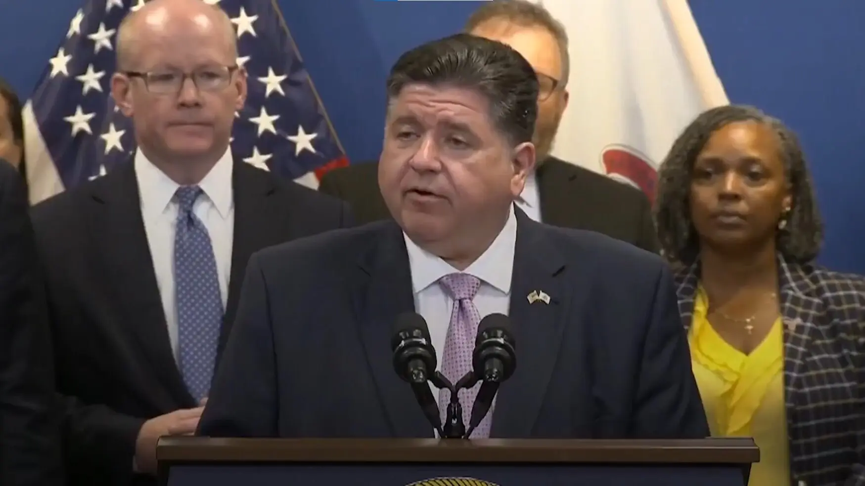 Illinois Governor JB Pritzker. Photo: Screenshot from X/ @GovPritzker.