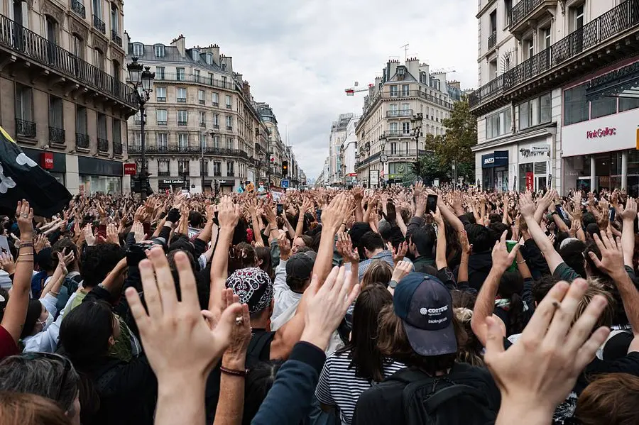 Nationwide Strikes Test Macron as France Protests Austerity