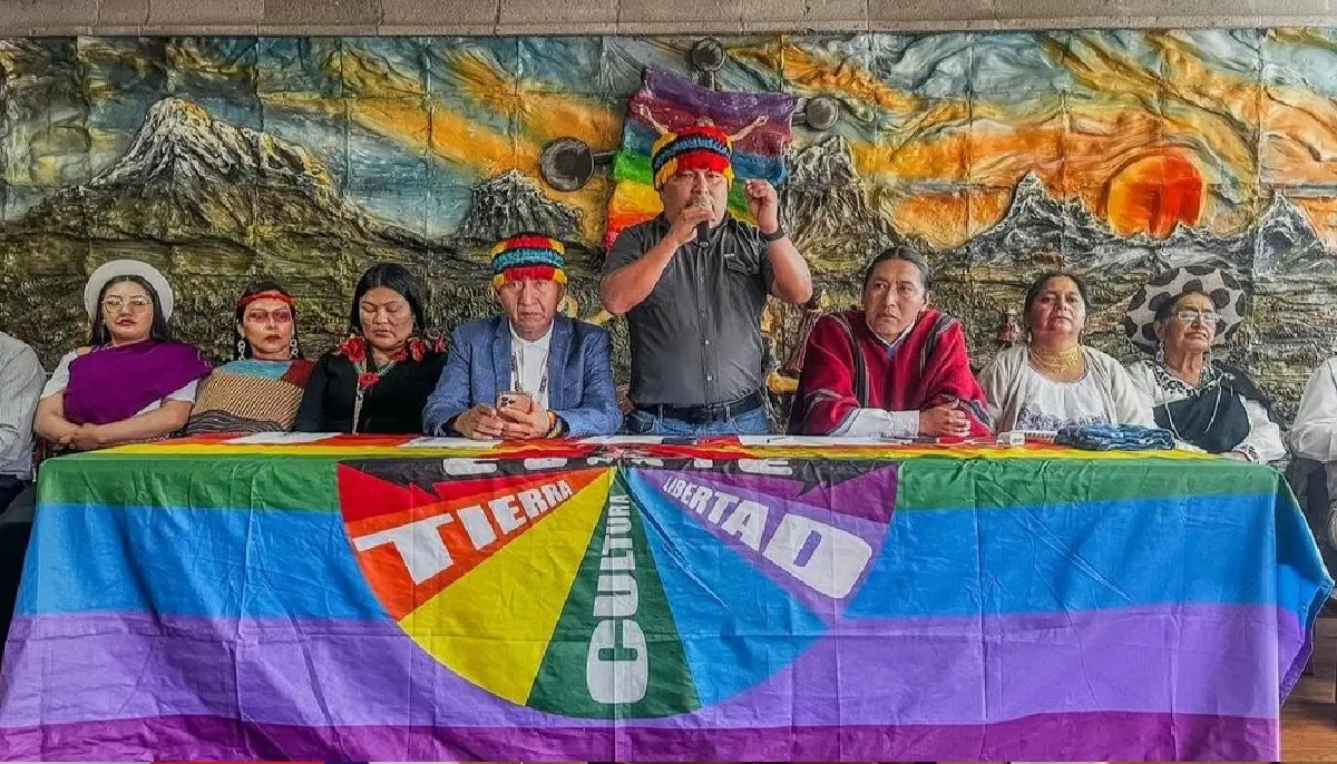(FILE) CONAIE's Extraordinary Assembly in Riobamba. Photo: CONAIE.