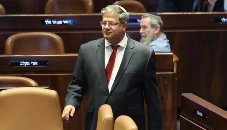 (FILE) Israeli National Security Minister Itamar Ben-Gvir. Photo: EFE.