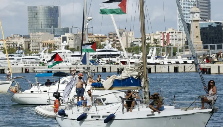 (FILE) Sumud Flotilla. Photo: EFE.