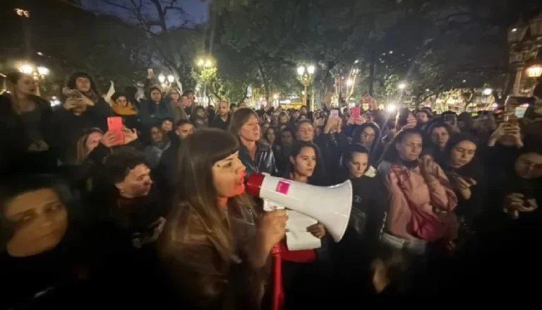 Activist group Ni Una Menos declared: “State antifeminism and austerity are lethal." Photo: Pagina 12.