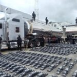 In 2024, 15.4 tons of drugs were seized in the district where the Posorja port terminal is located, nearly three times more than the previous year. Photo: EFE