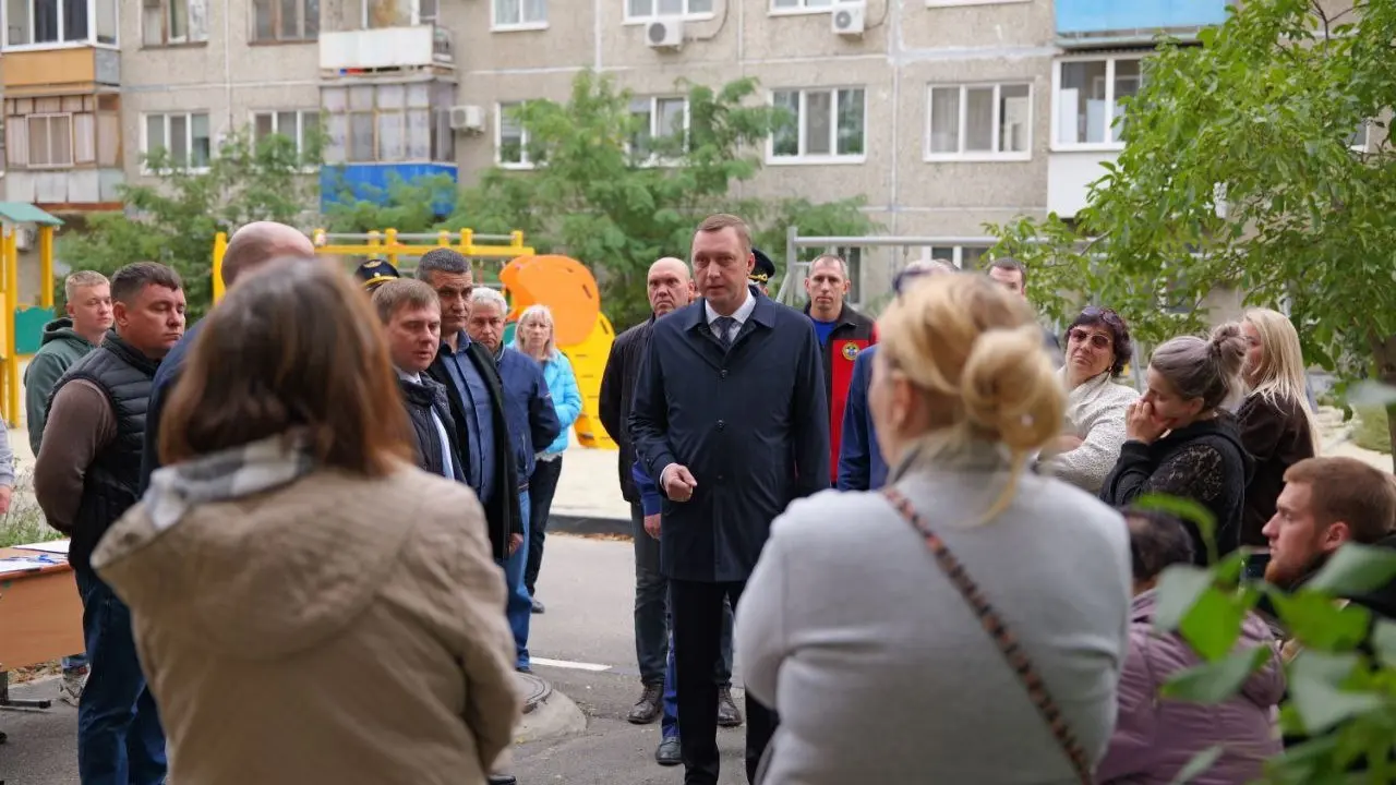 Saratov Governor Roman Busargin. Photo: https://t.me/busargin_r