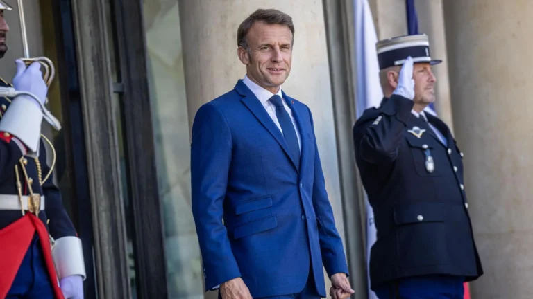 (Archivo) Presidente francés Emmanuel Macron. Foto: Efe.