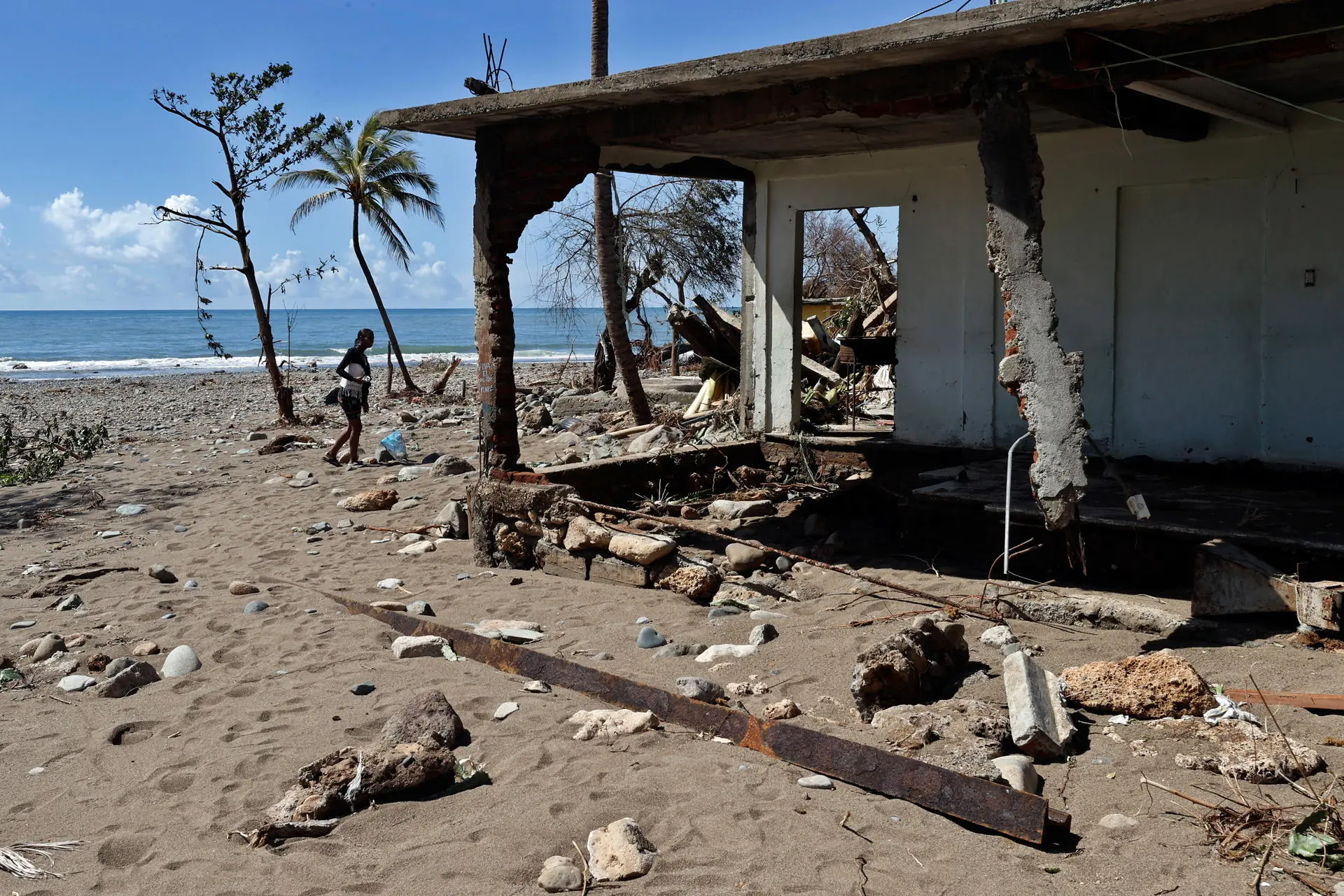 Hurricane Melissa Causes Damage In Bahamas