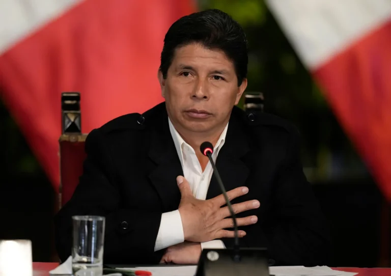 Peruvian Congress in a heated session during the ongoing Peru political crisis