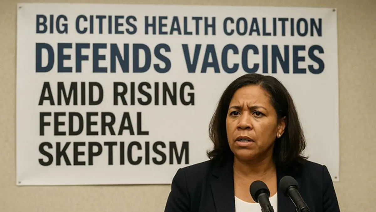 U.S. Big Cities Health Coalition Urges Vaccination
