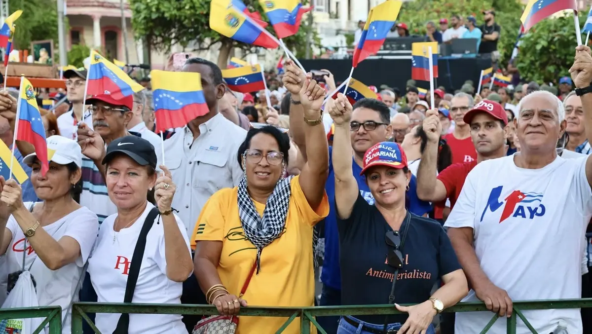 Cubans Express Solidarity With Venezuela Amid U.S. Aggressions