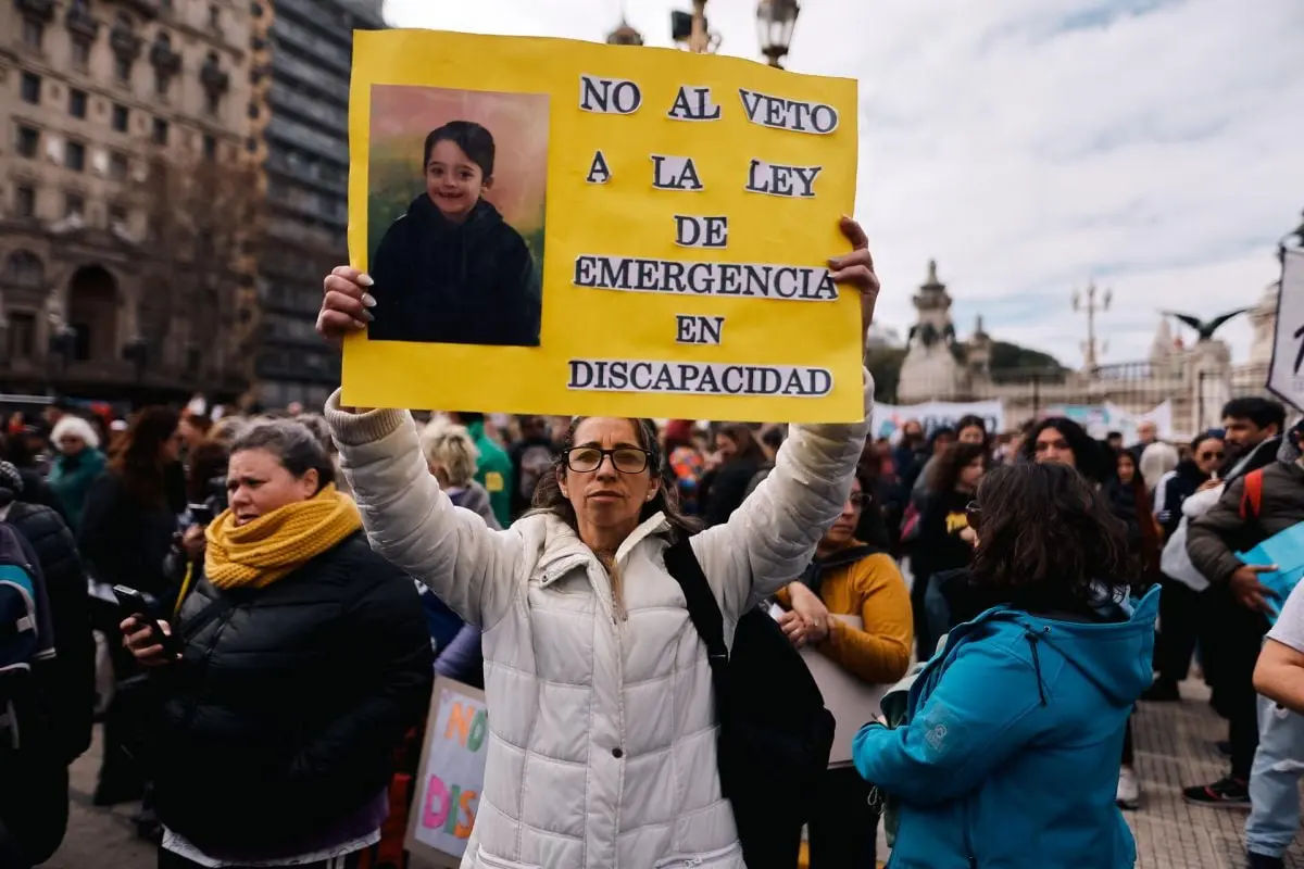 Argentina: Protesters storm the Disability Agency to demand answers