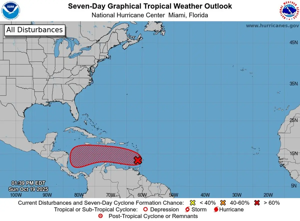 Tropical Wave Could Become A Cyclone