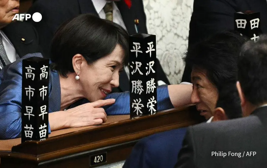 Sanae Takaichi Becomes Japan’s First Female Prime Minister After Right-Wing Coalition Deal