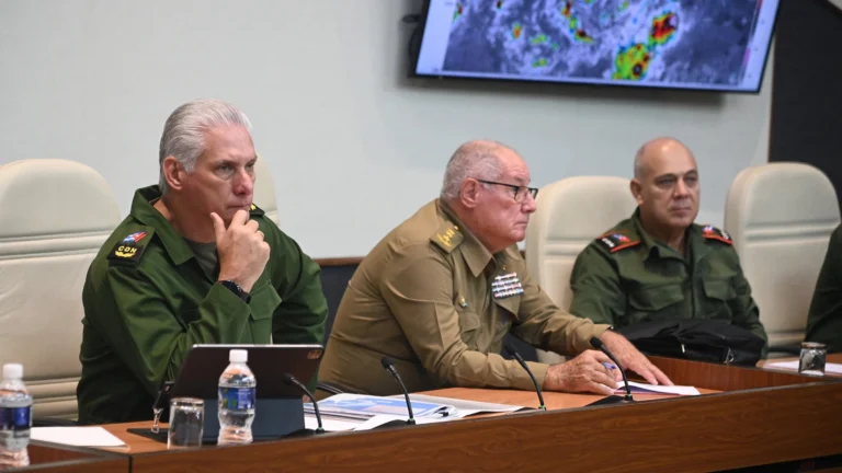 As Hurricane Melissa approaches Cuba, the expanded National Defense Council met this Monday under the leadership of President Miguel Diaz-Canel. Photo: X/ @PresidenciaCuba
