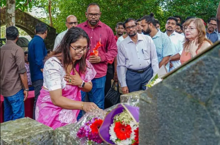 Sri Lankan youth pay tribute to Che Guevara and ratify support for Cuba