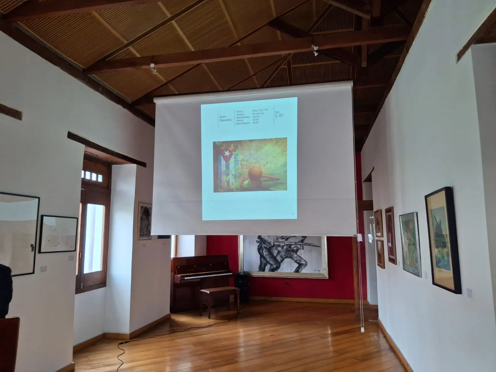 Auction of works of art in Ecuador in solidarity with Cuba