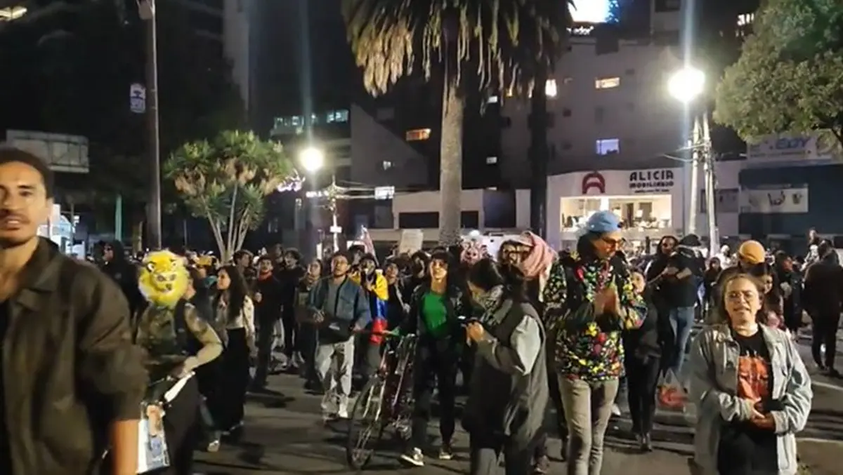 Ecuadorian Workers March Against Police and Military Violence