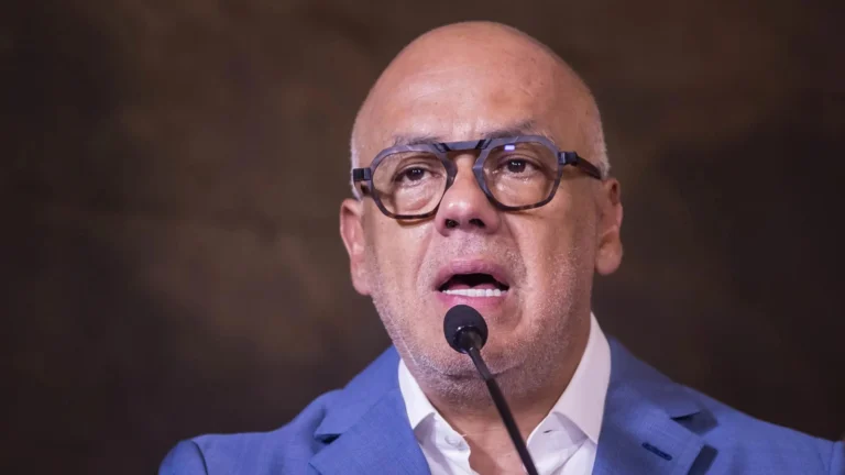 President of the Venezuelan National Assembly Jorge Rodriguez warned the U.S. government of a far-right plan targeting the U.S. Embassy in Caracas. Photo: EFE.