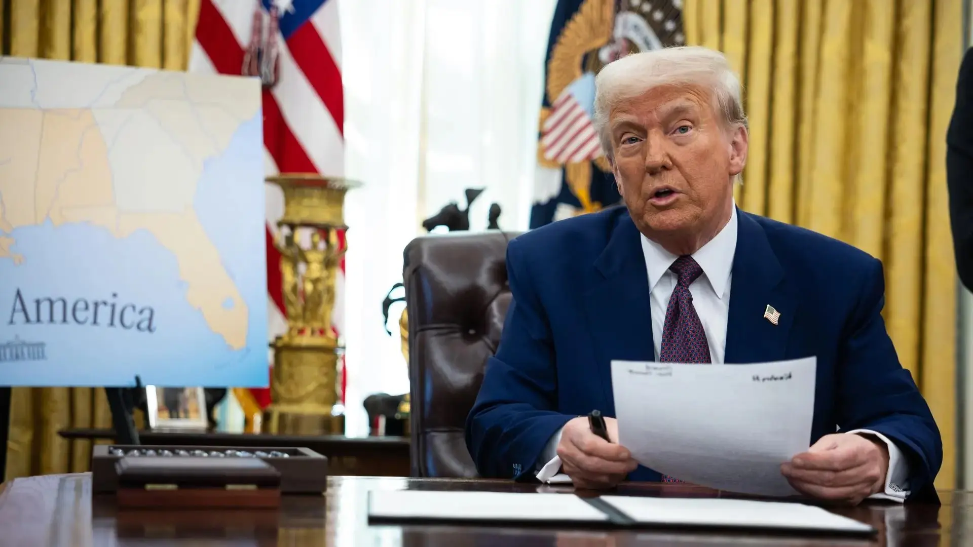 (FILE) U.S. President Donald Trump. Photo: EFE.