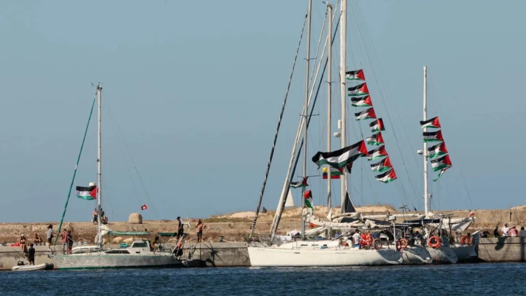 (FILE) Sumud Flotilla. Photo: EFE.